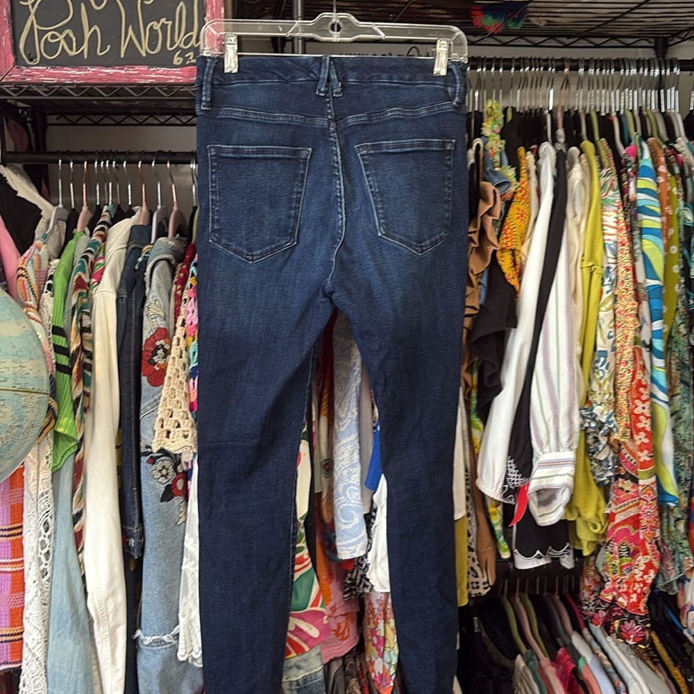 Good American Dark Blue Skinny Jeans - Picture 5 of 5